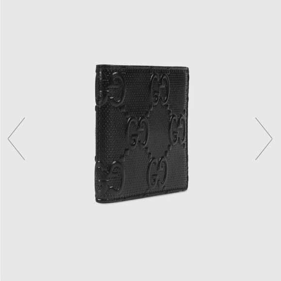 GG EMBOSSED BI-FOLD WALLET New in box - Picture 2 of 12